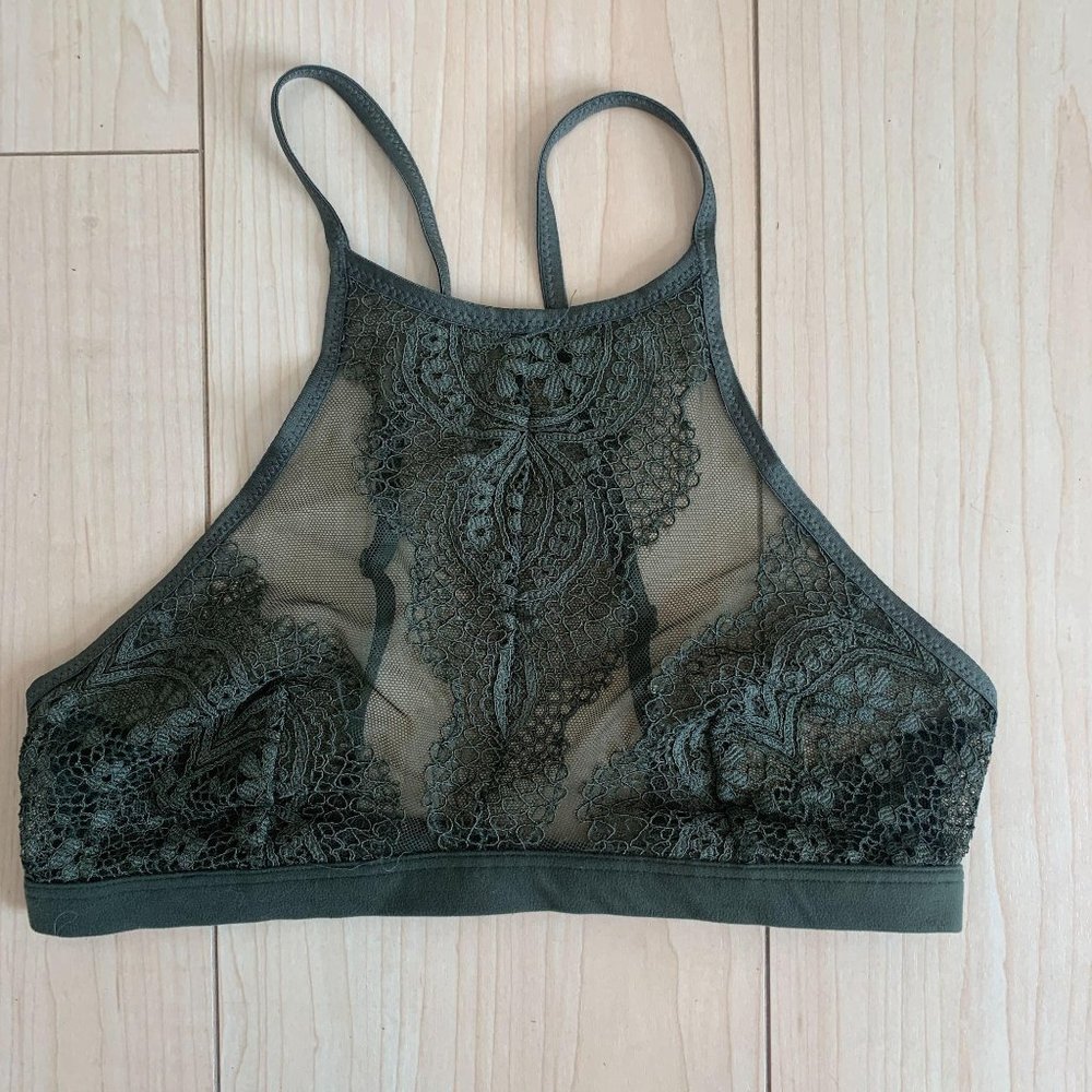 Victoria's Secret Olive Green Bralette